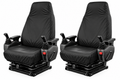 Excavator & Digger 2 x High Back Seat Cover Bundle