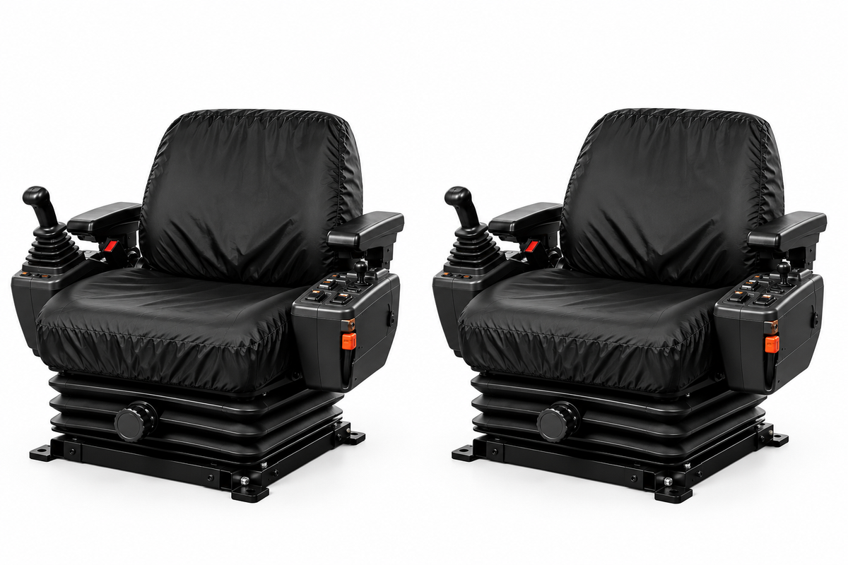 Loader & Dumper 2 x Low Back Seat Cover Bundle