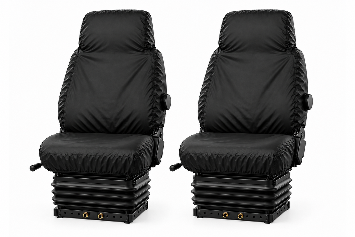 Telehandler 2 x High Back Seat Cover Bundle