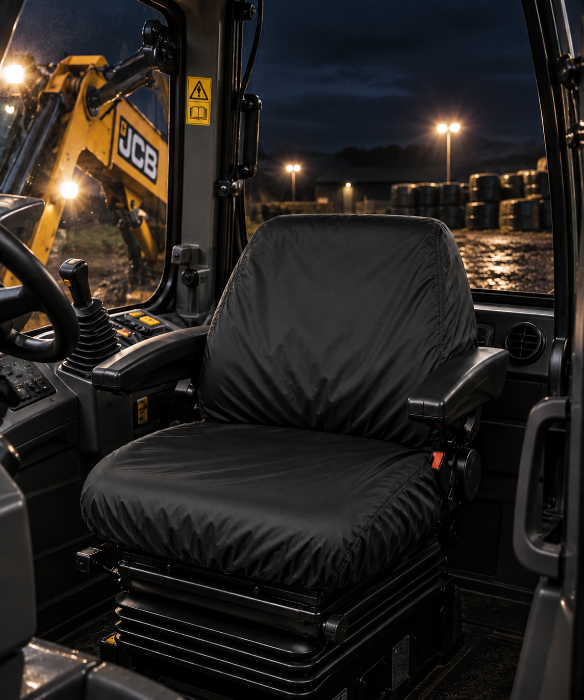 Faresin FS Compact Low Back Telehandler Seat Cover