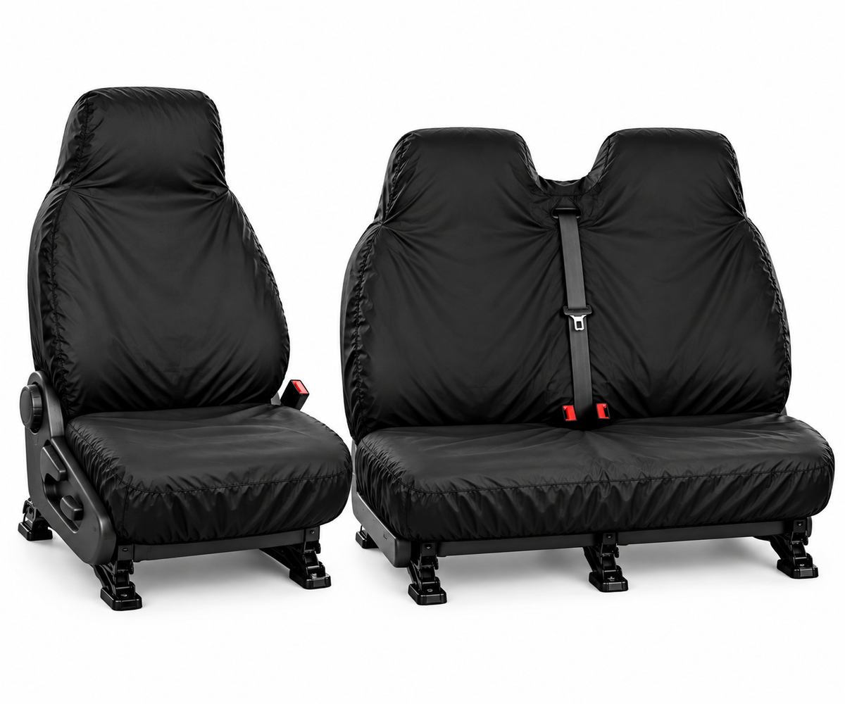 Van Driver + Double Passenger Seat Cover Bundle