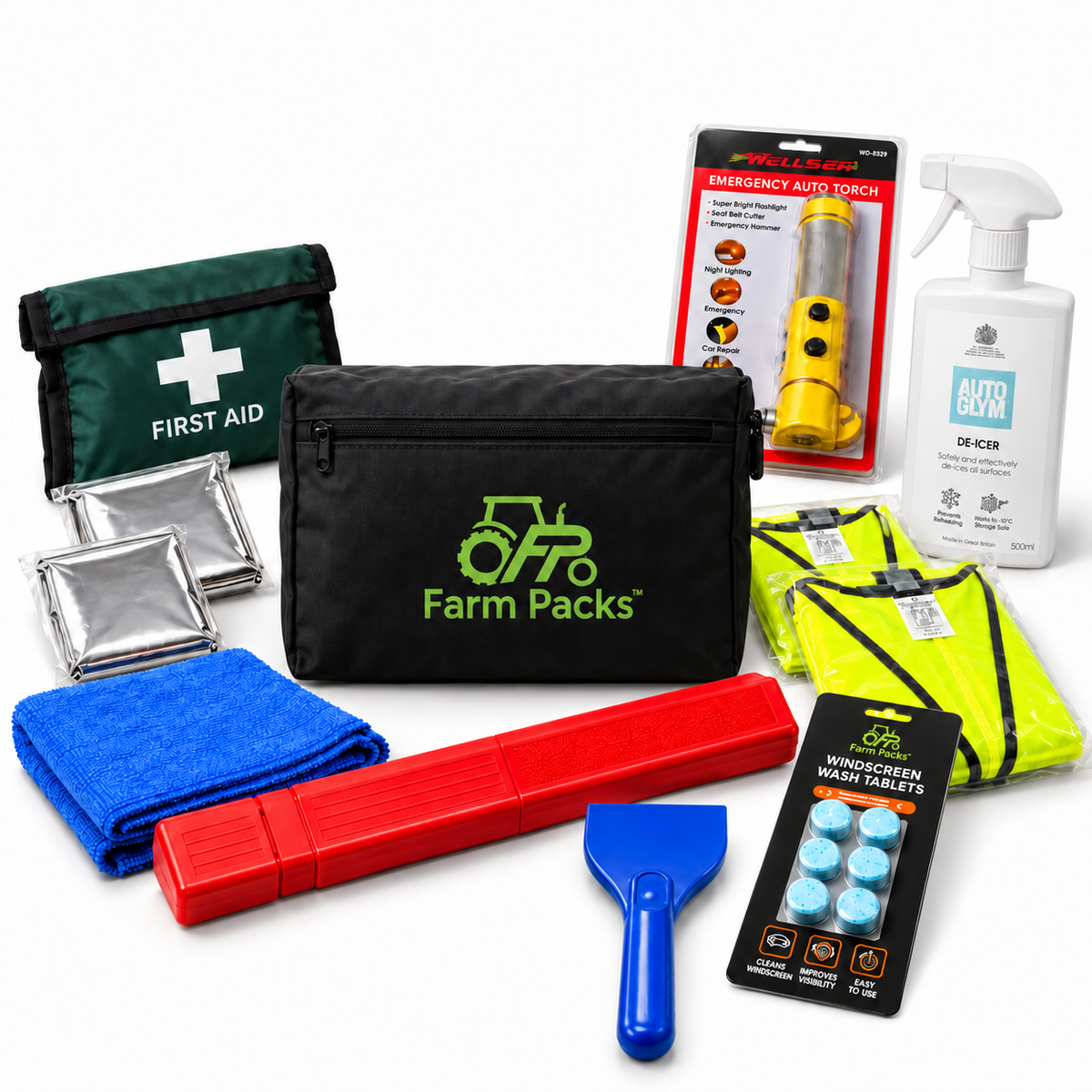 FarmPacks Vehicle Safety Emergency Winter Kit